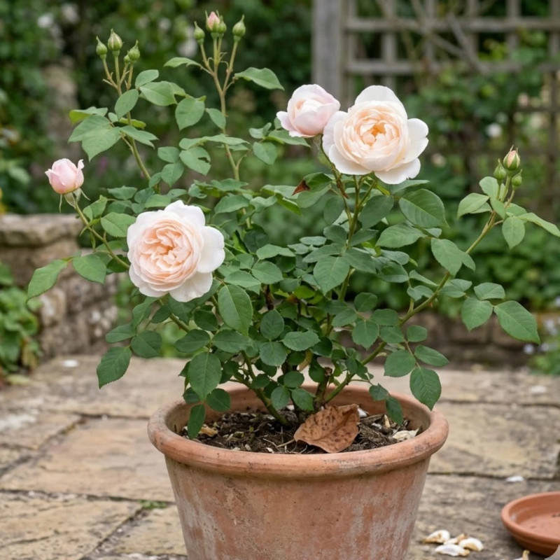 Rosier ancien Desdemona® 'Auskindling'