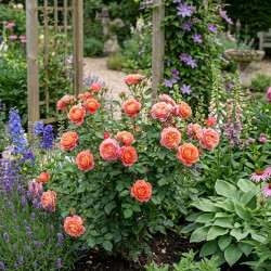Rosier à fleurs groupées Briosa - SILENCE, ça pousse !