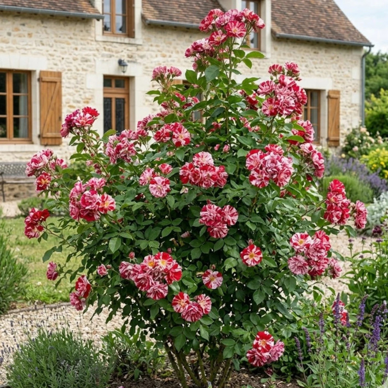 Rosier à fleurs groupées Little Hanabi® - SILENCE, ça pousse !