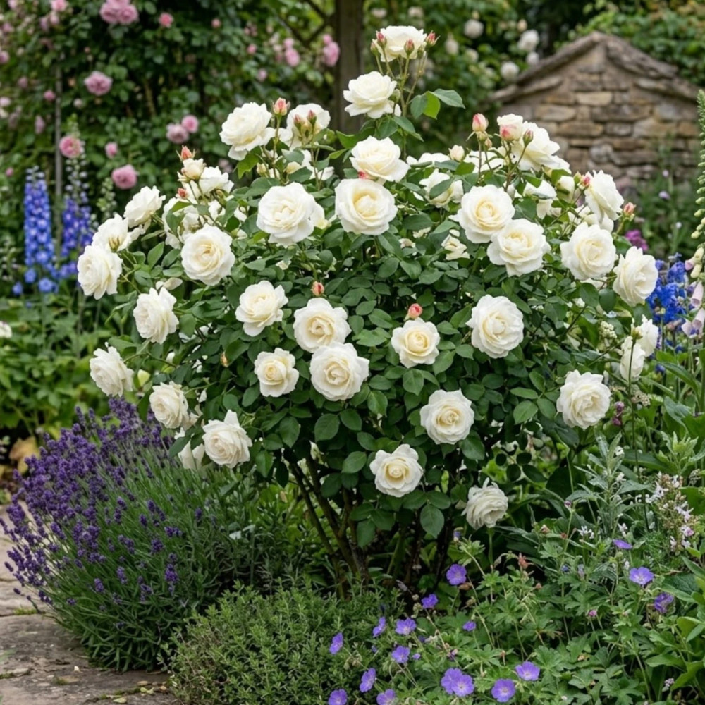 Rosier à grandes fleurs Galahad® - SILENCE, ça pousse !