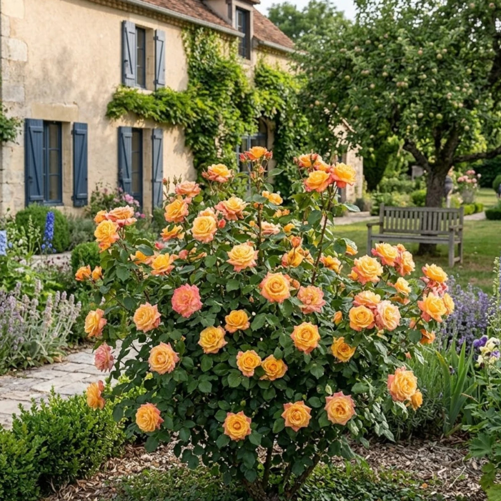 Rosier à grandes fleurs Girandola® - SILENCE, ça pousse !