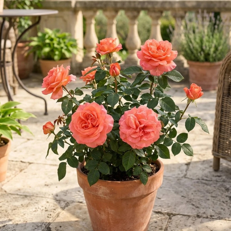 Rosier à grandes fleurs Michel Desjoyaux® 'Adalopac'