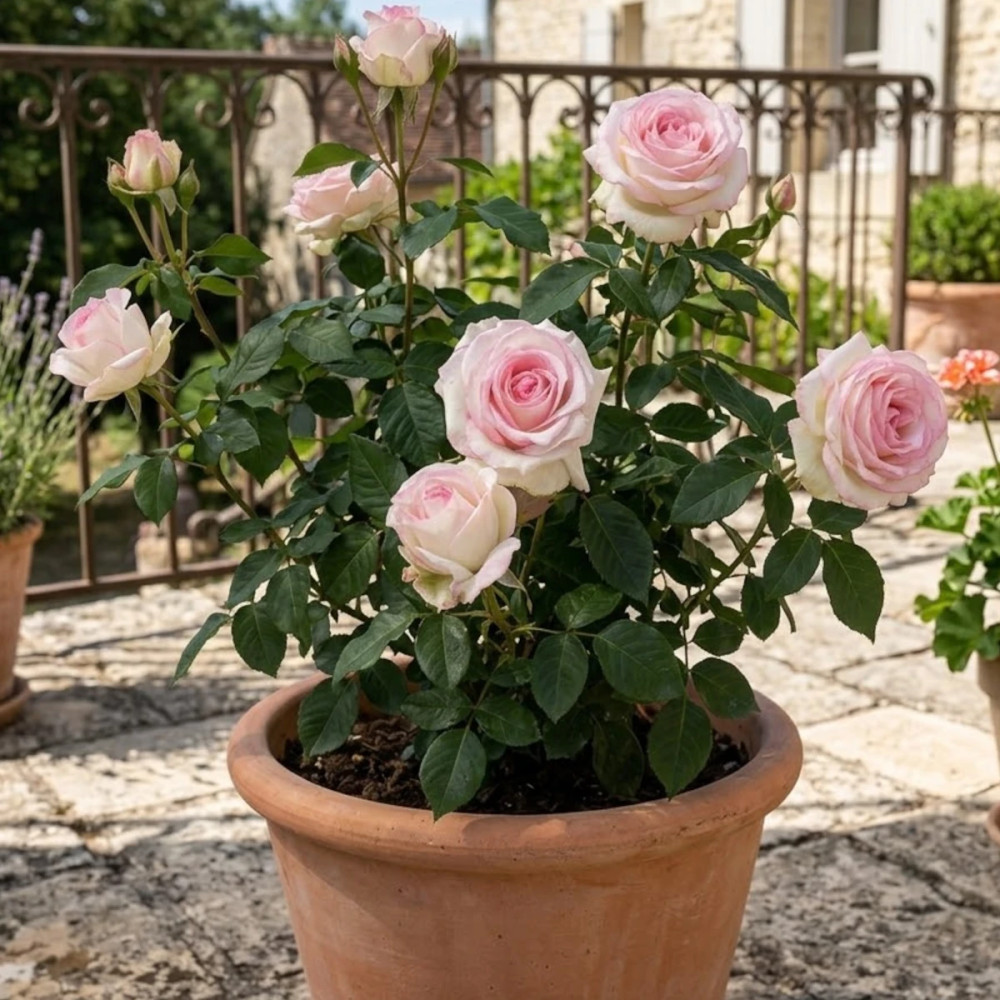 Rosier à grandes fleurs Moonstar® - SILENCE, ça pousse !