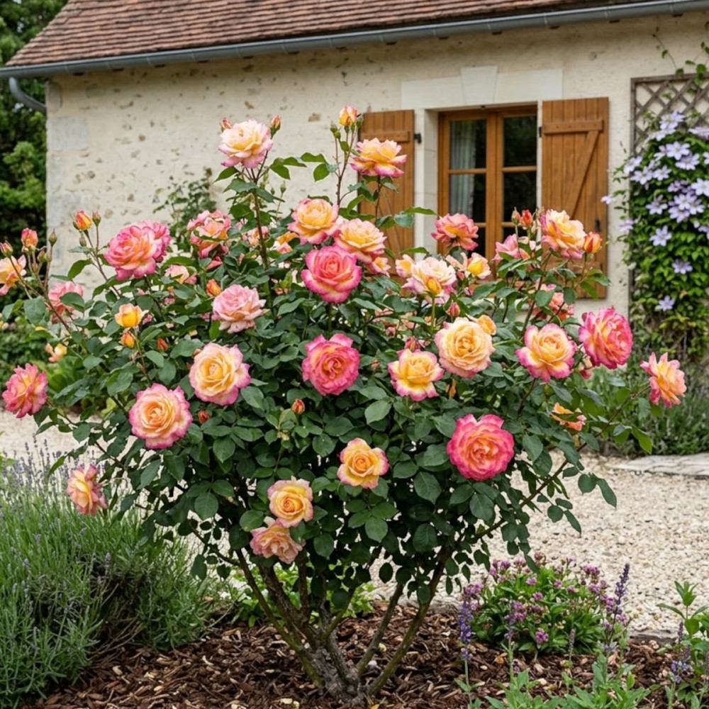 Rosier à grandes fleurs Roxane® 'Lapdalsar'