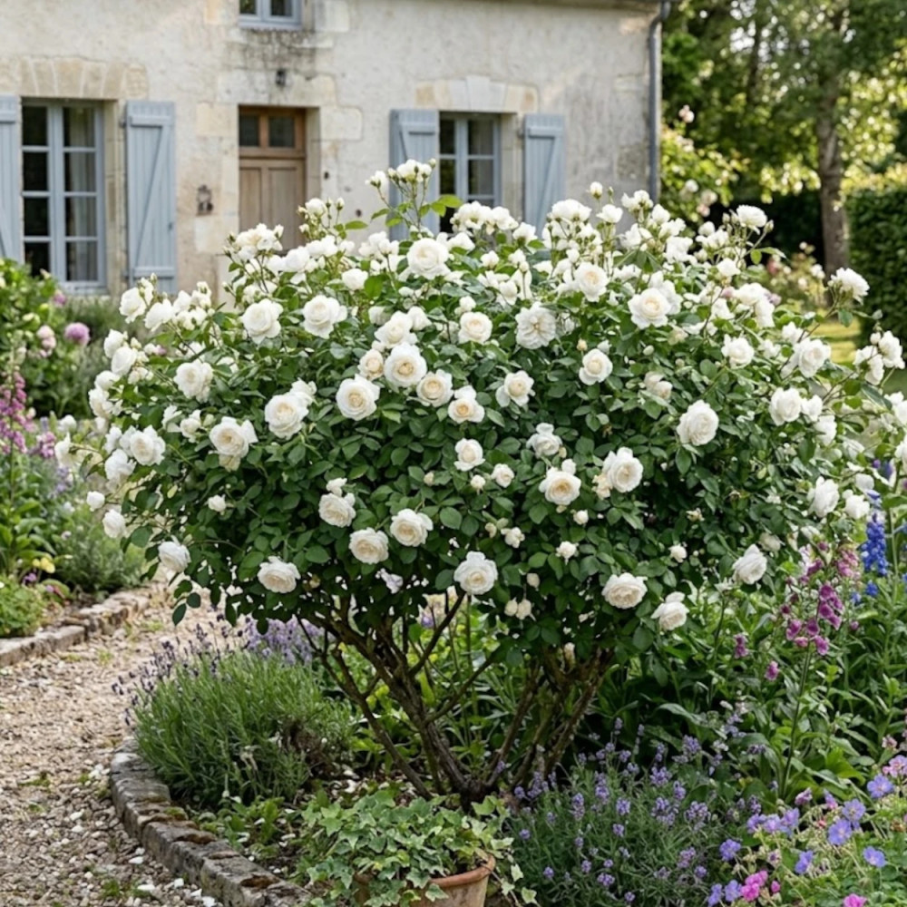 Rosier à grandes fleurs Virgo