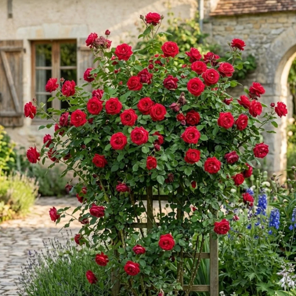 Rosier à grandes fleurs XXL® 'Korbilant' Rosier à grandes fleurs XXL® 'Korbilant'