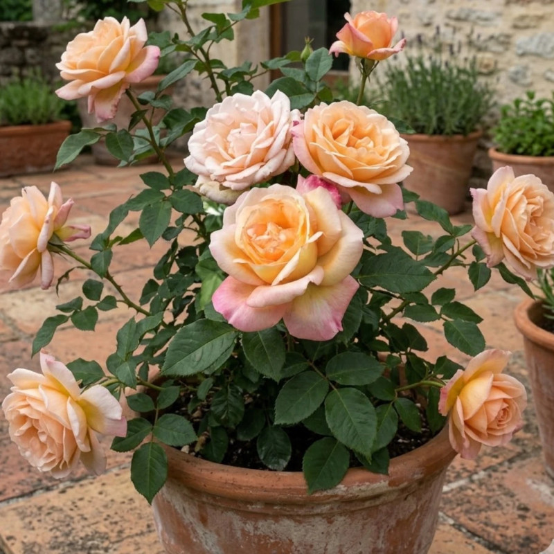 Rosier à grandes fleurs Acapulco® 'Reulife'