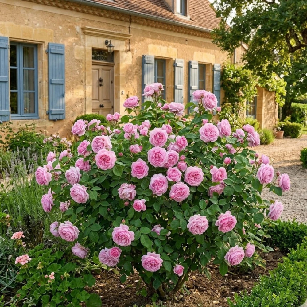 Rosier à grandes fleurs André Eve le jardinier des roses® 'Evegeboll' Rosier à grandes fleurs André Eve le jardinier des roses® 'Evegeboll'