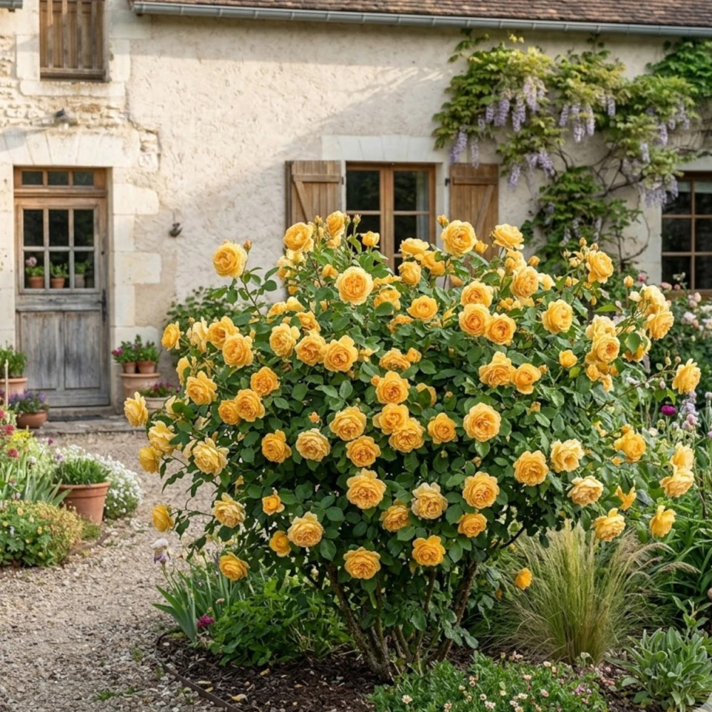 Rosier à fleurs groupées Anisade® 'Wekvossutono'