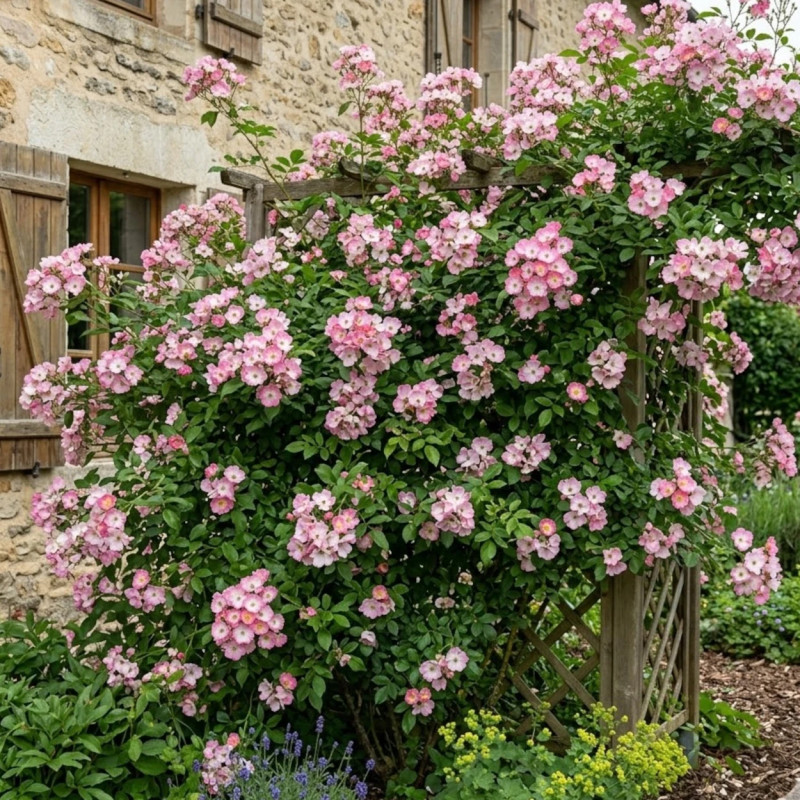 Rosier à fleurs groupées Ballerina