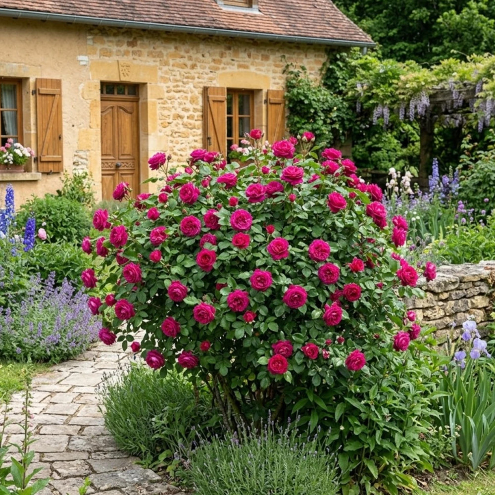 Rosier à grandes fleurs Belles Rives® 'Meizolnil'
