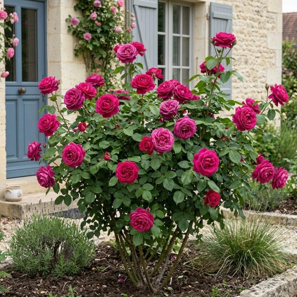 Rosier à grandes fleurs Belles Rives® 'Meizolnil'
