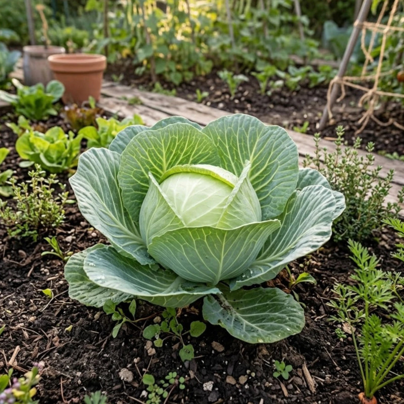 Plants de Chou cabus blanc Typhoon HF1