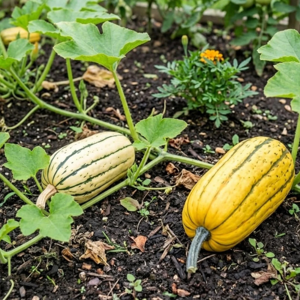 Plant de Courge Delicata HF1 (Sweet Potato) Plant de Courge Delicata HF1 (Sweet Potato)