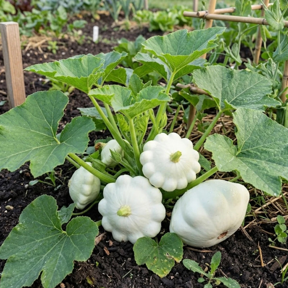 Plant de Pâtisson Custard White HF1