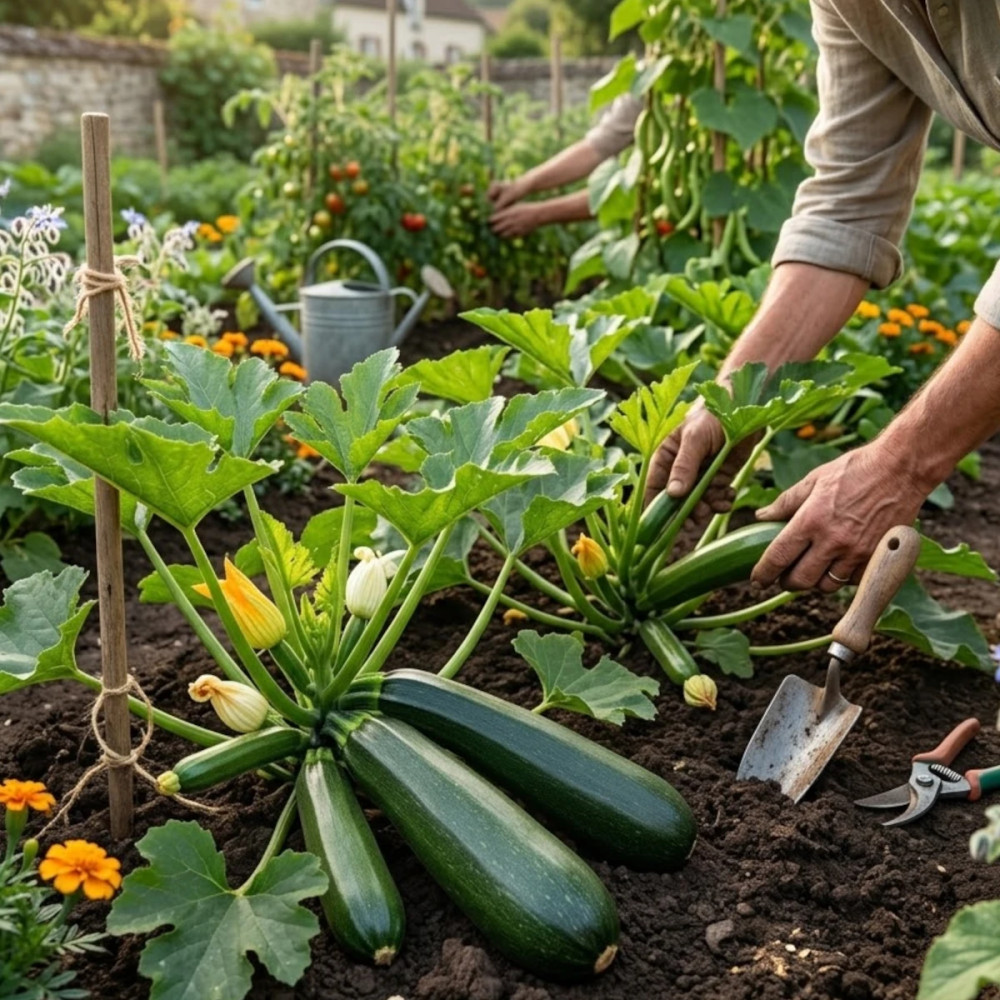 Plant de Courgette Kimber HF1 Plant de Courgette Kimber HF1