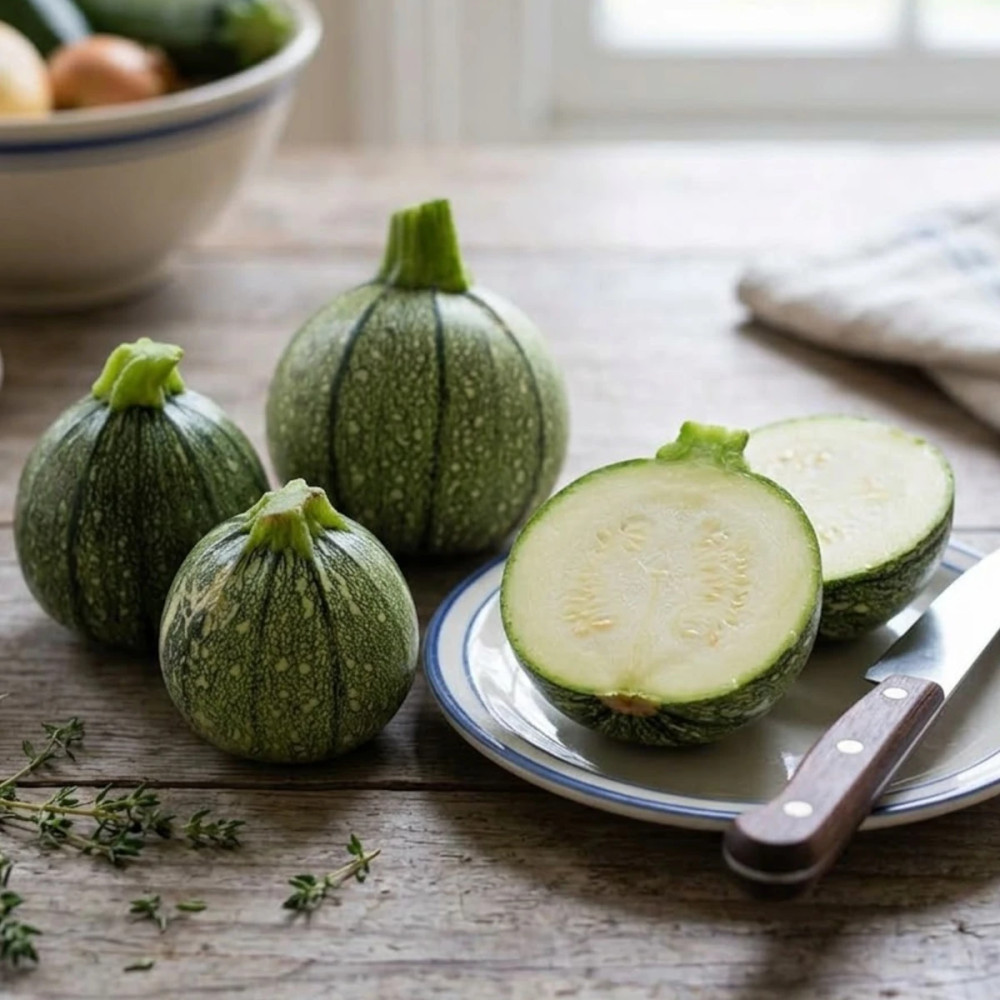 Plant de Courgette Ronde de Nice HF1