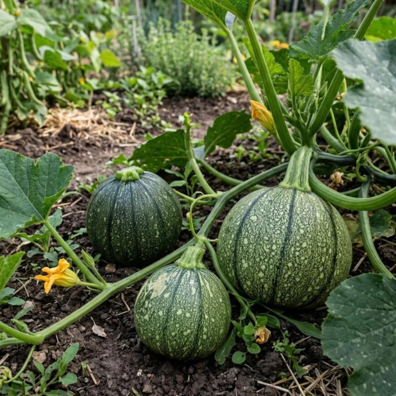 Plant de Courgette Ronde de Nice HF1