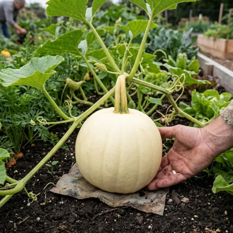 Plant de Courgette Ronde Ice Ball HF1