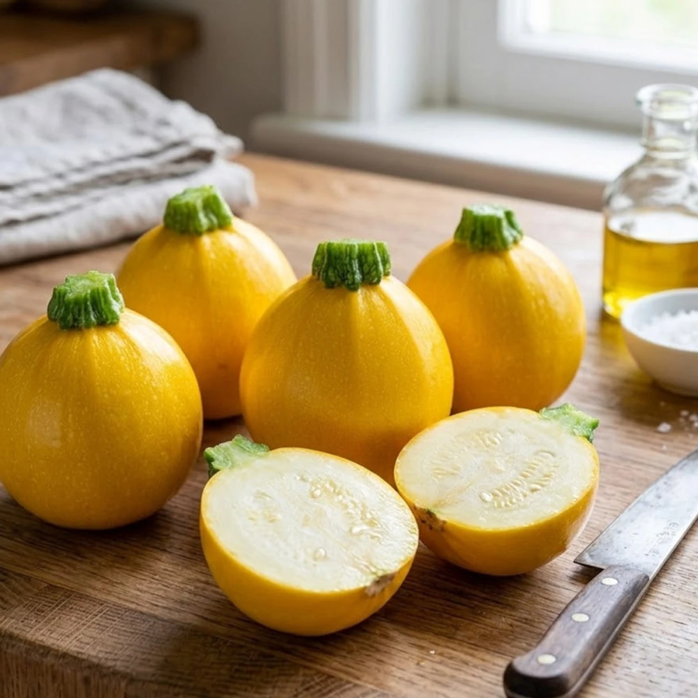 Plant de Courgette Ronde Sun Ball HF1 Plant de Courgette Ronde Sun Ball HF1