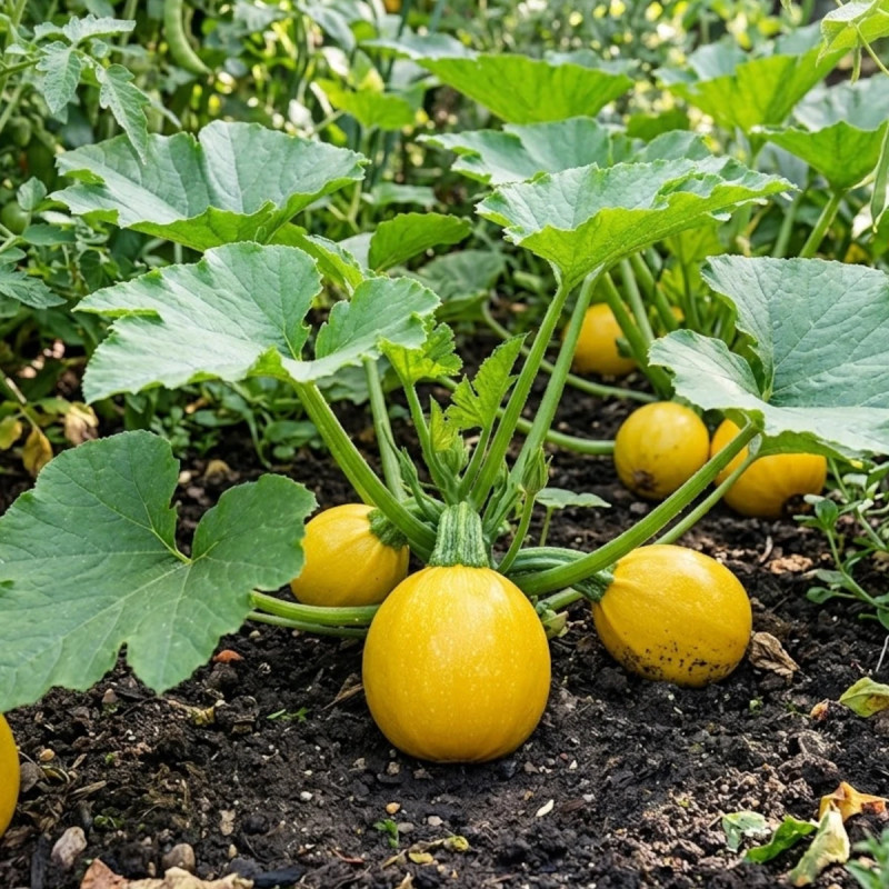 Plant de Courgette Ronde Sun Ball HF1