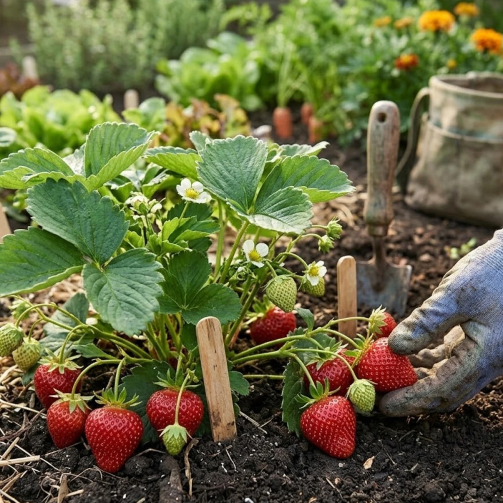 Plant de fraisier Mara des Bois
