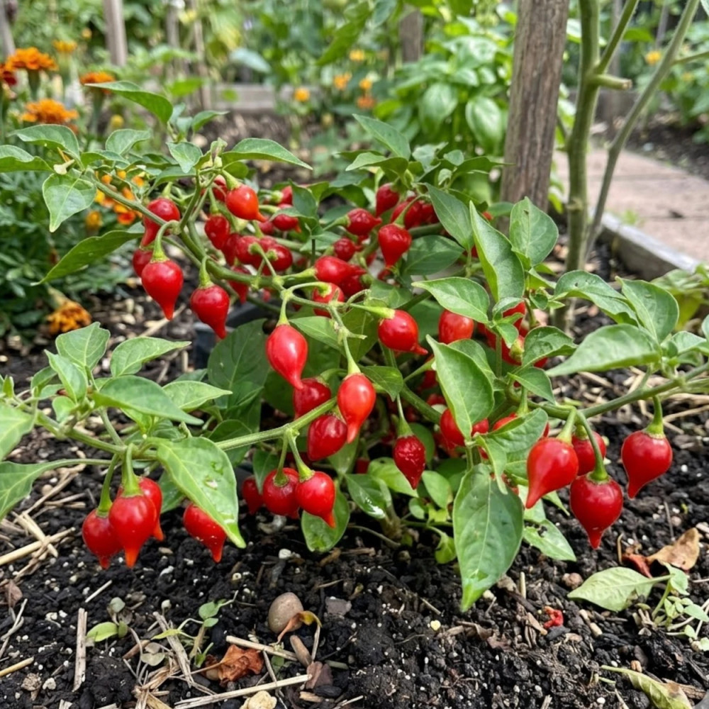Plant de piment Goutte d'eau Button Red