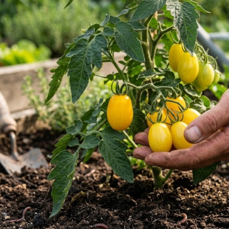 Plant de tomate Dattolime F1 type Cerise