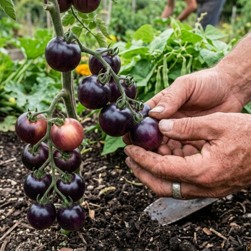 Plant de tomate Indigo Rose F1 type Cerise
