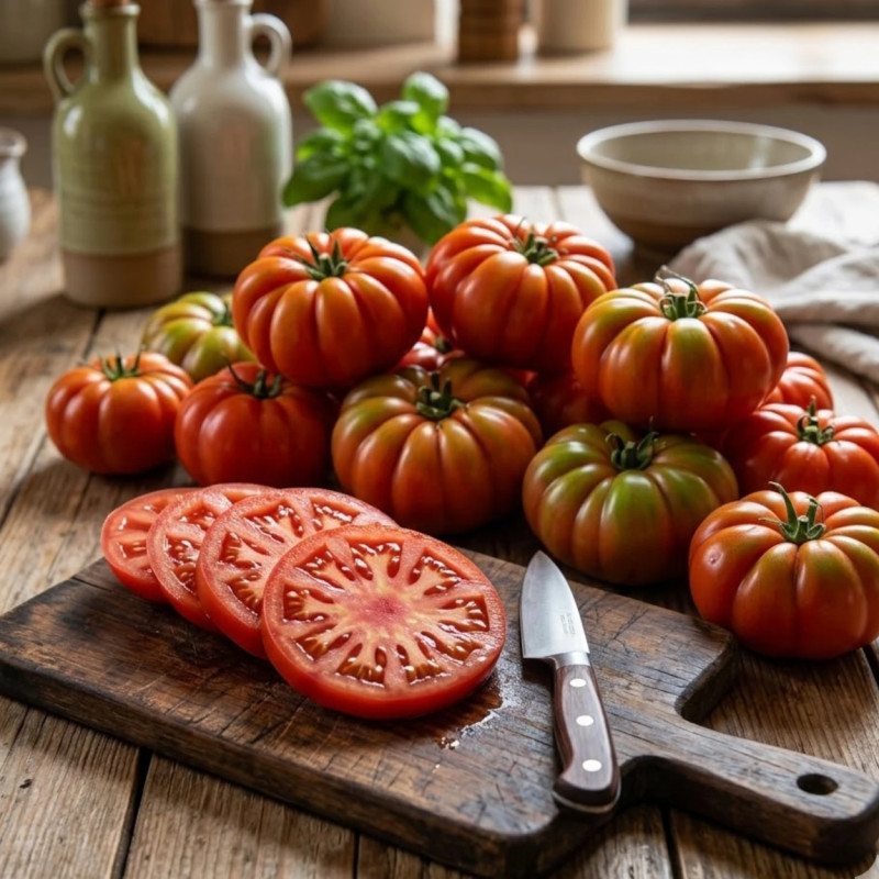 Plant de tomate Marbonne type Marmande