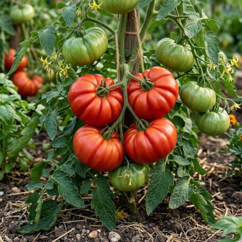 Plant de tomate Marbonne type Marmande