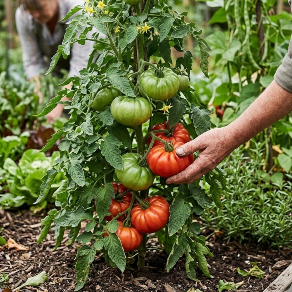 Plant de tomate Marbonne type Marmande