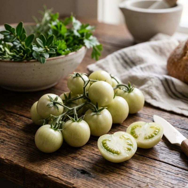 Plant de tomate Mirabelle Blanche F1 type Cerise