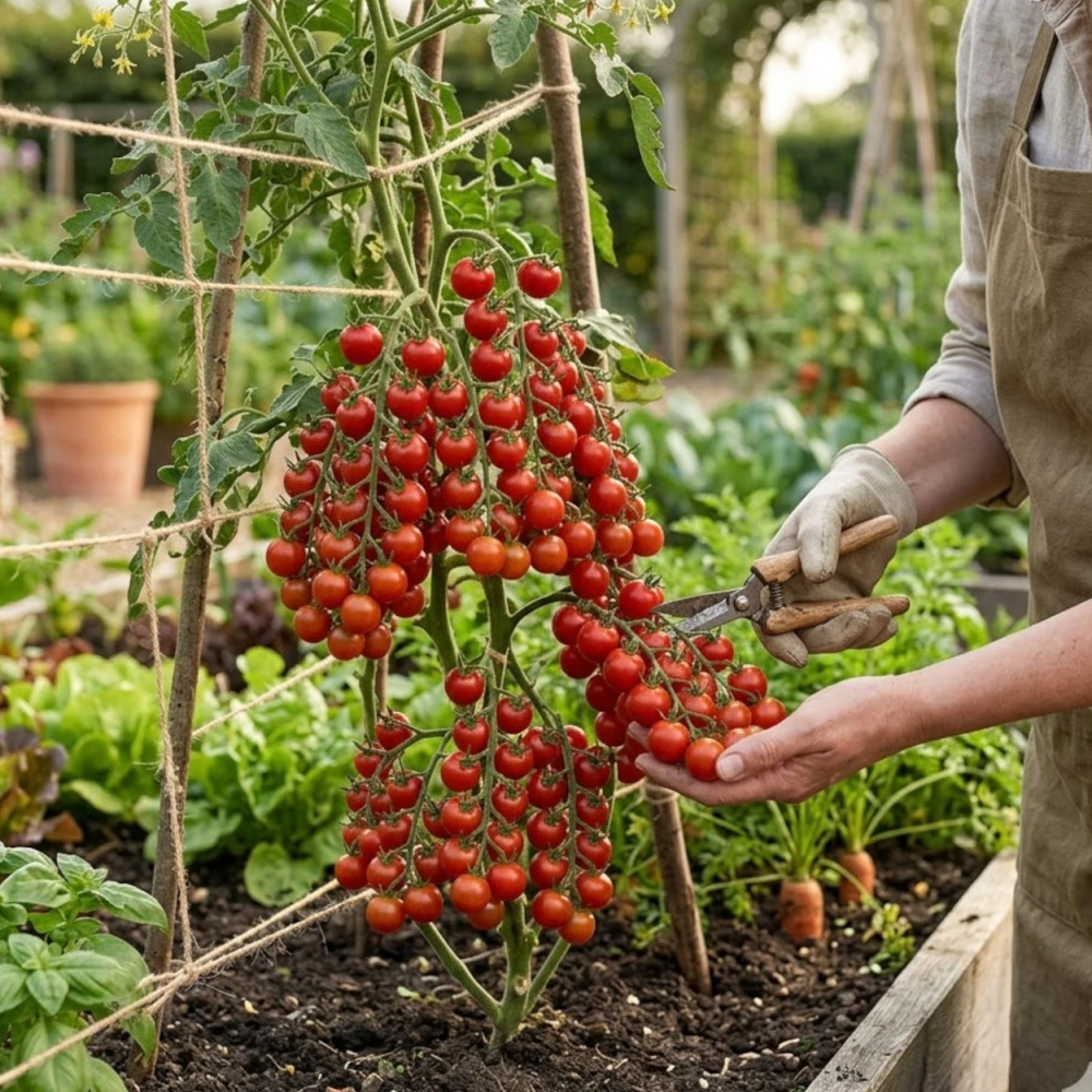 Plant de tomate Perlino Red type Cerise