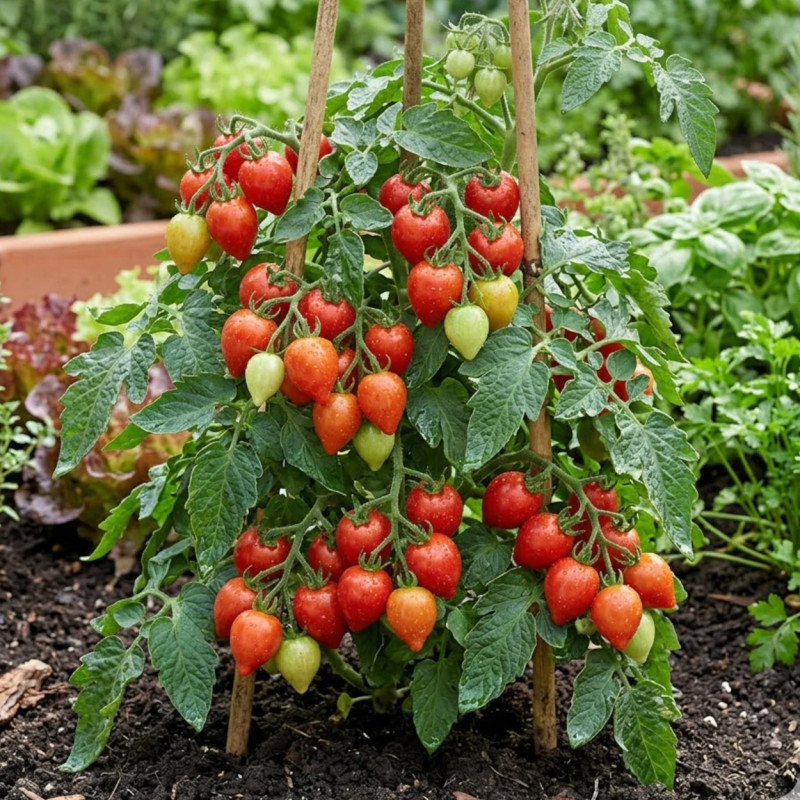 Plant de tomate Plumbrella Rouge type Cerise