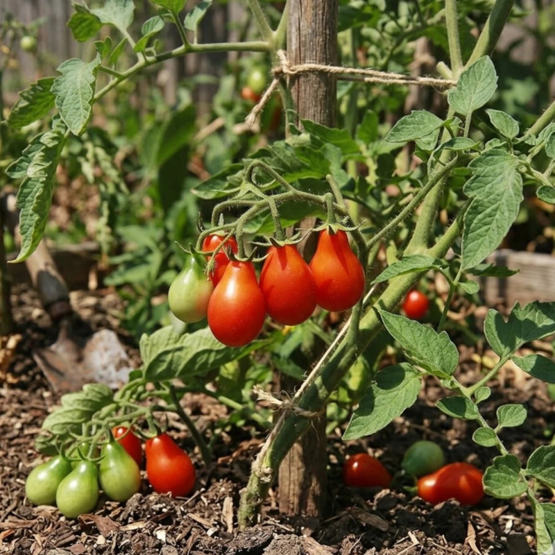 Plant de tomate Red Pear type Cerise