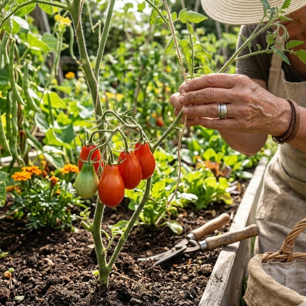 Plant de tomate Red Pear type Cerise