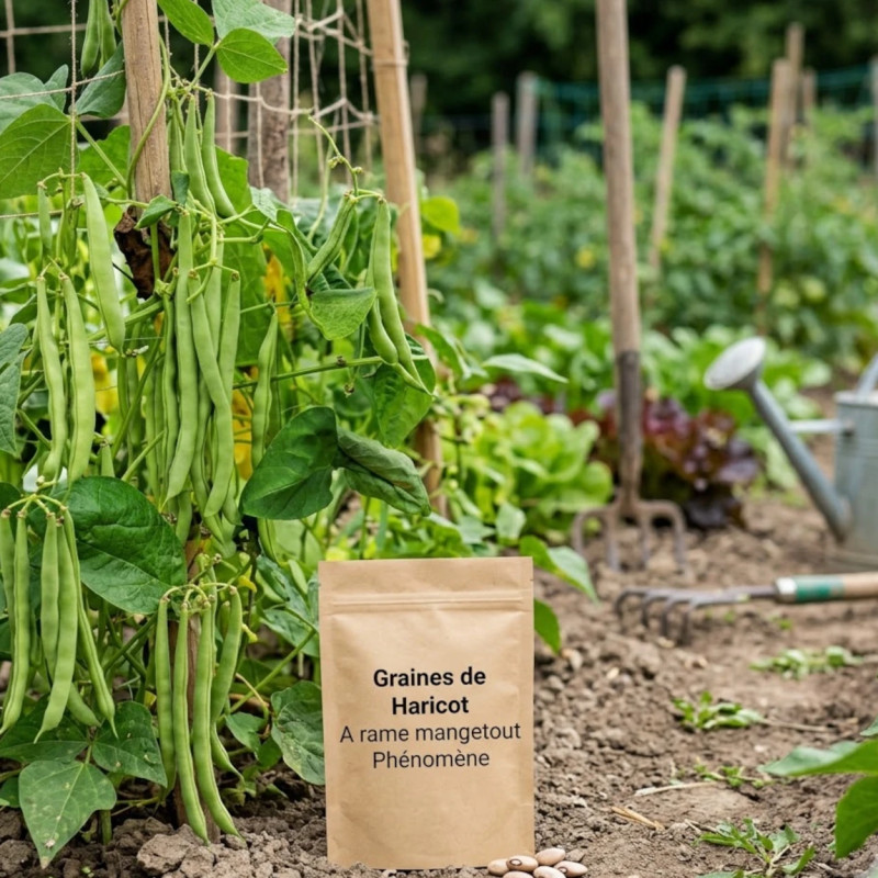Graines de Haricot A rame mangetout Phénomène