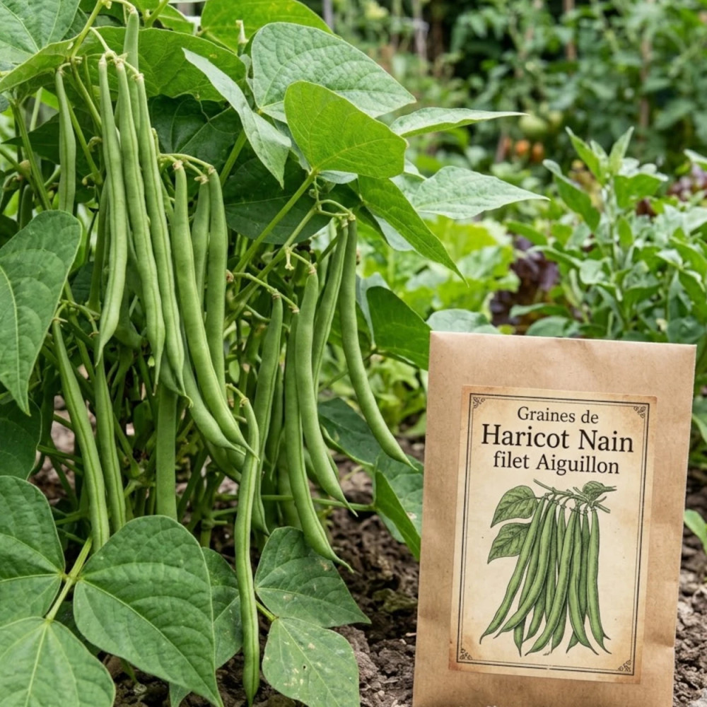 Graines de Haricot Nain filet Aiguillon