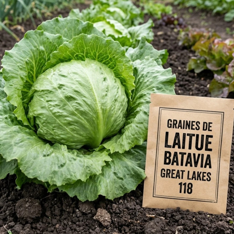 Graines de Laitue batavia Great Lakes 118