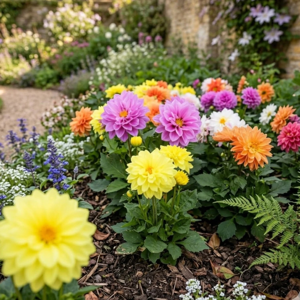 Dahlia Nain variés Dahlia Nain variés
