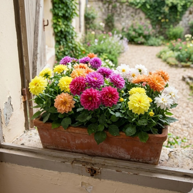Dahlia Nain variés