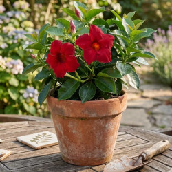 Dipladenia - Jasmin du Brésil Luteva® Red Corentin