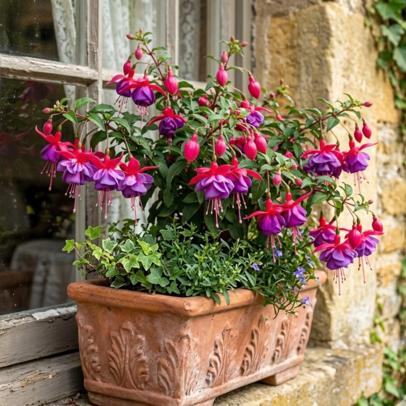 Fuchsia annuel varié
