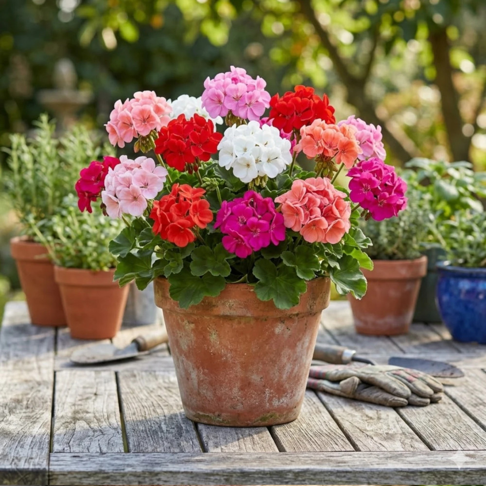 Geranium zonale varié