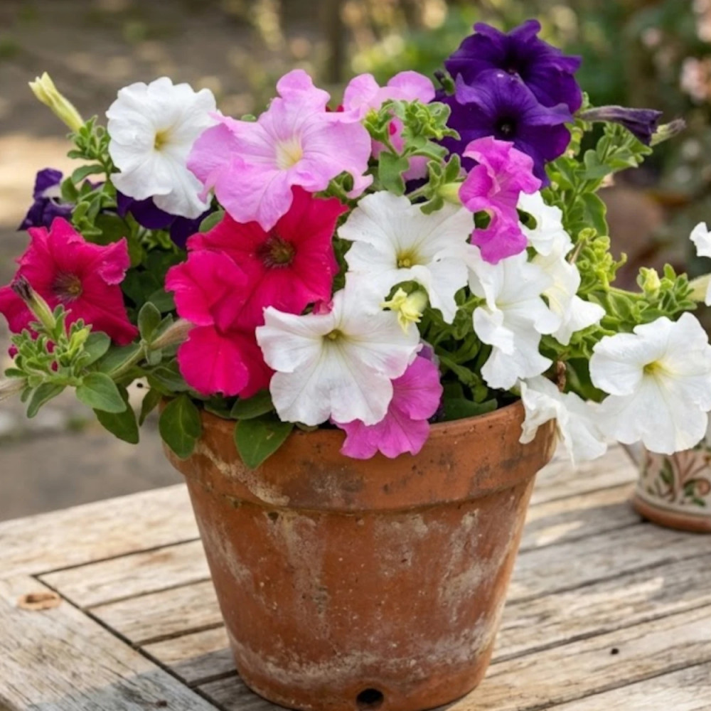 Pétunia à grandes fleurs variés Pétunia à grandes fleurs variés