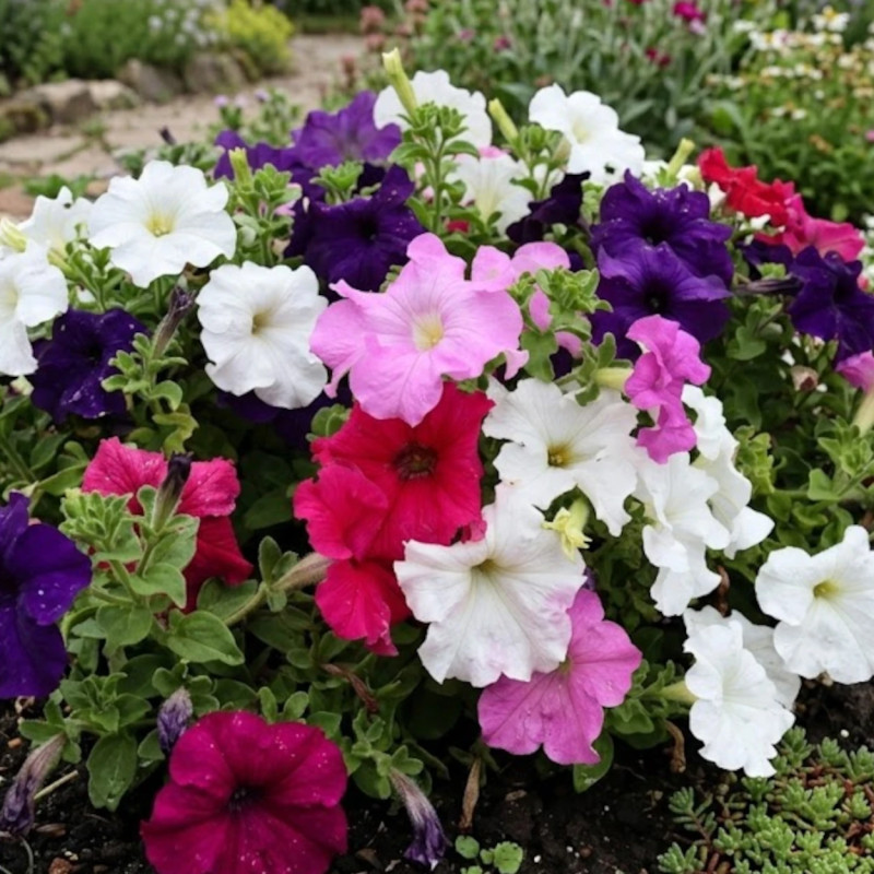 Pétunia à grandes fleurs variés