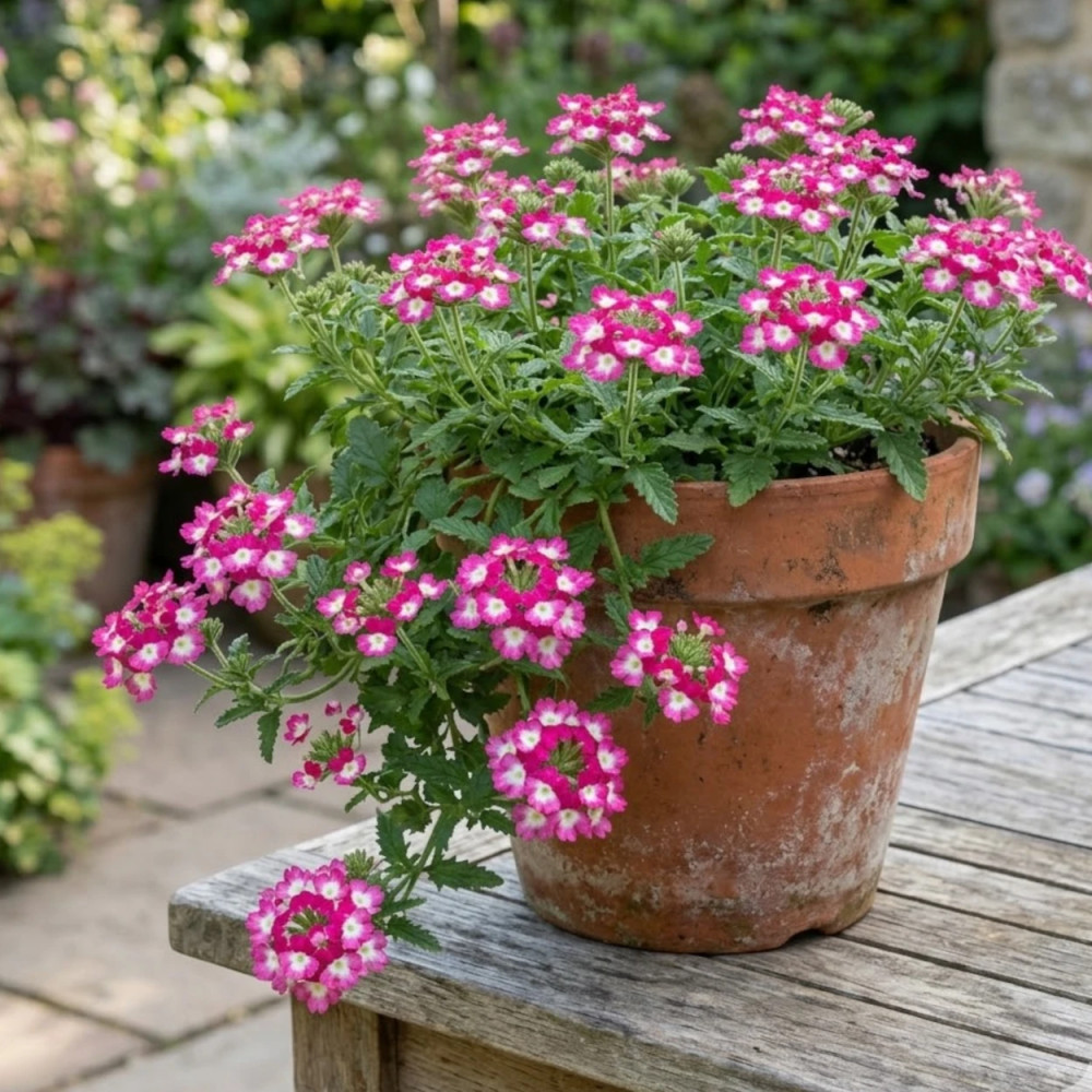 Verveine retombante variée