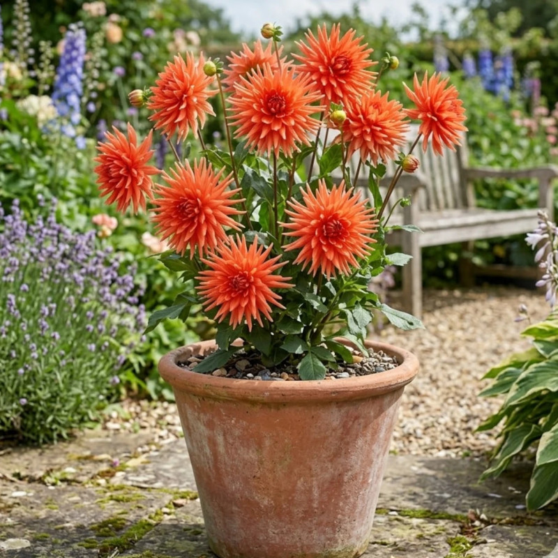 Plant de Dahlia cactus Flash