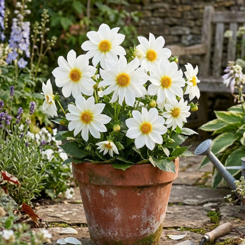Plant de Dahlia simple Innocence